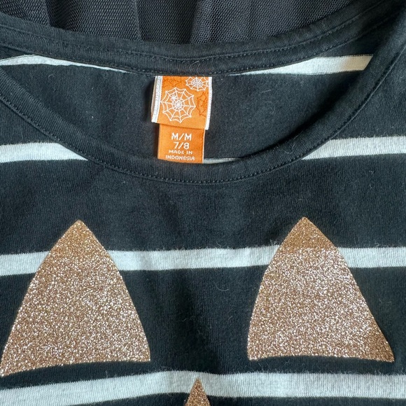 Cute Girls Glitter Pumpkin, Med 7/8 Good Condition - Picture 4 of 4